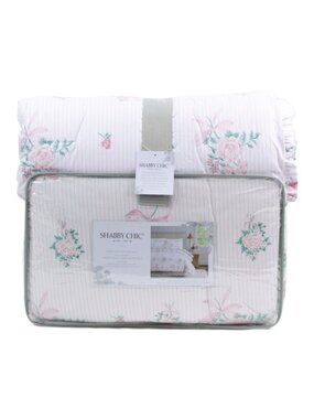 SHABBY CHIC Cotton Percale Floral Comforter Set
